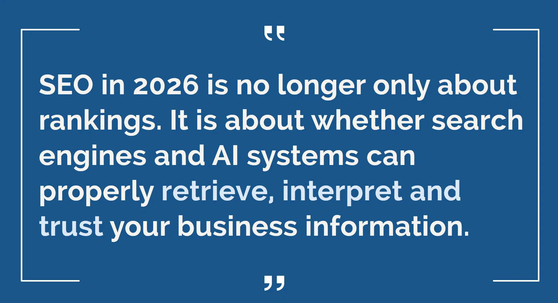 Search engines and AI in 2026 quote