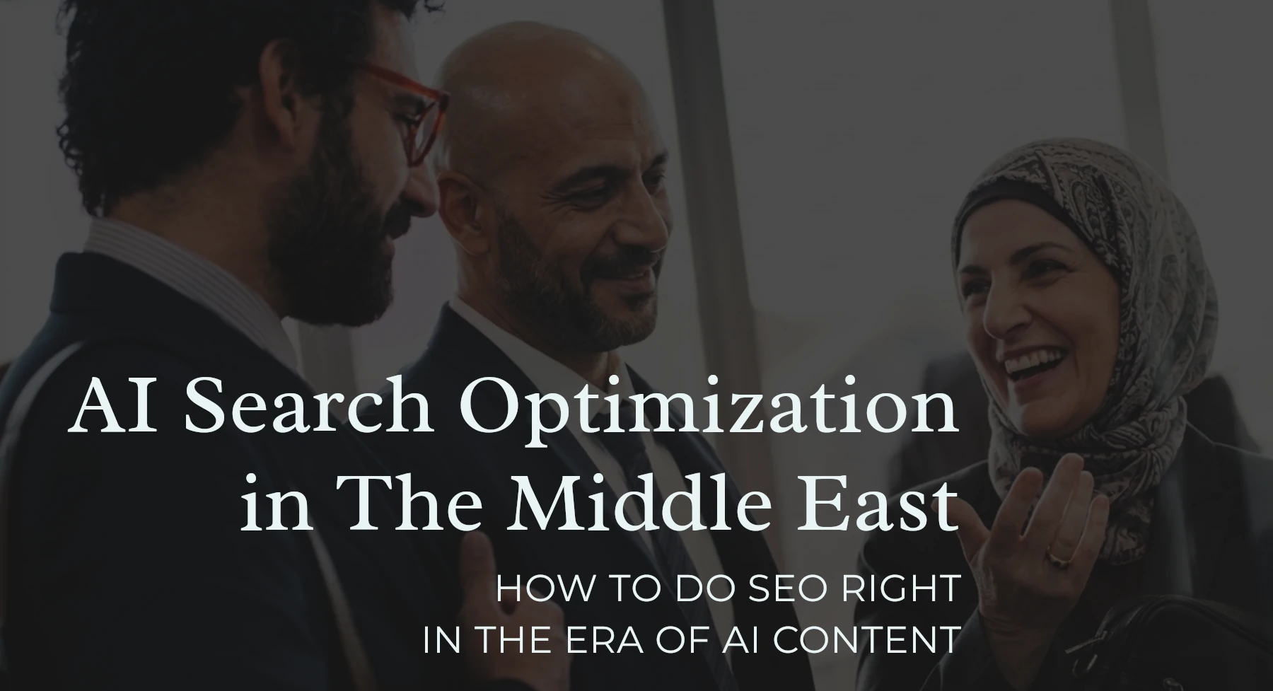 AI search optimization for Middle East companies